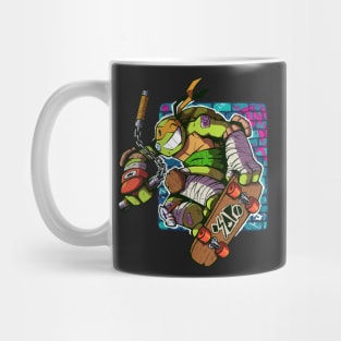 Mike The Skate Ninja Turtle Mug